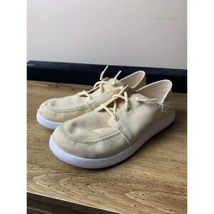 Chaco Luvseat Footbed  Chillos Women’s Sz 9 Tan Canvas Sneakers Lightweight